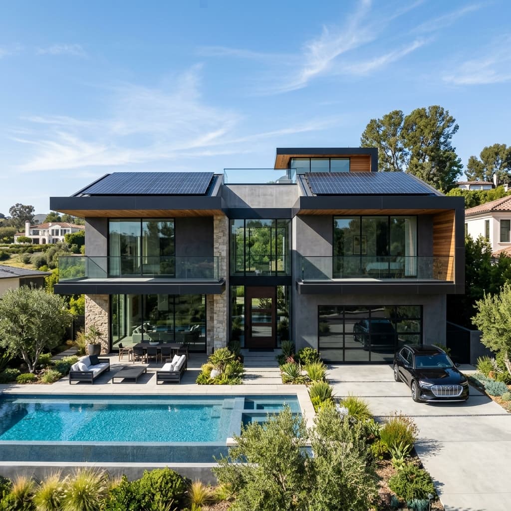 Residential Solar System - Solar Installation by Krivatec Renewables in Mumbai, India